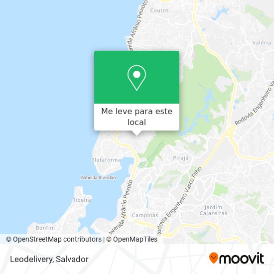 Leodelivery mapa