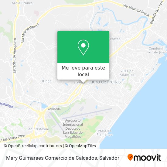 Mary Guimaraes Comercio de Calcados mapa