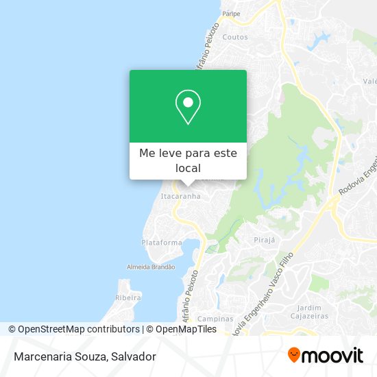Marcenaria Souza mapa