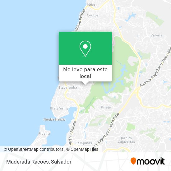 Maderada Racoes mapa