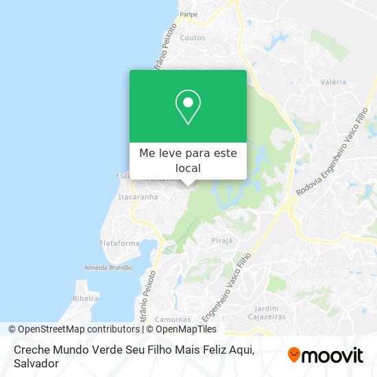 Creche Mundo Verde Seu Filho Mais Feliz Aqui mapa