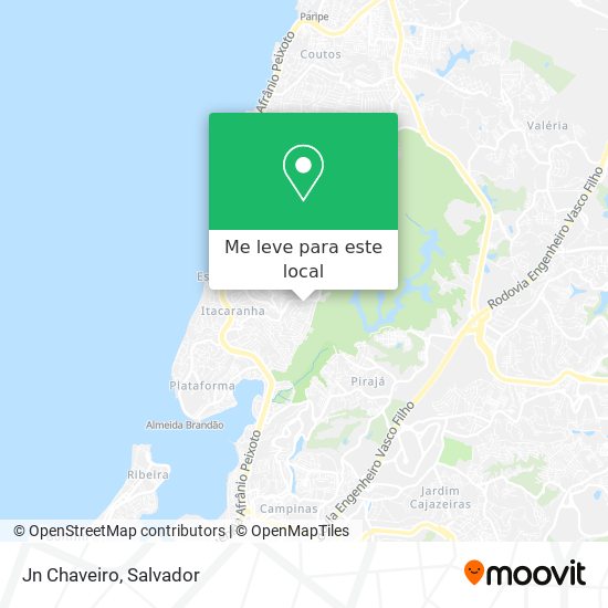 Jn Chaveiro mapa