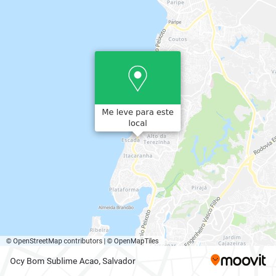 Ocy Bom Sublime Acao mapa