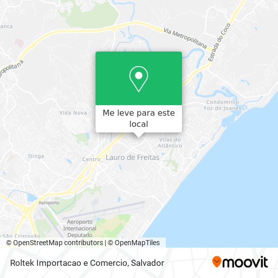 Roltek Importacao e Comercio mapa