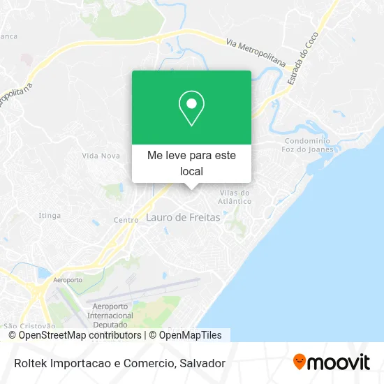 Roltek Importacao e Comercio mapa