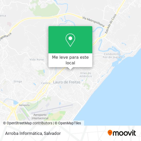 Arroba Informática mapa