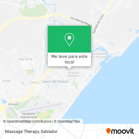 Massage Therapy mapa