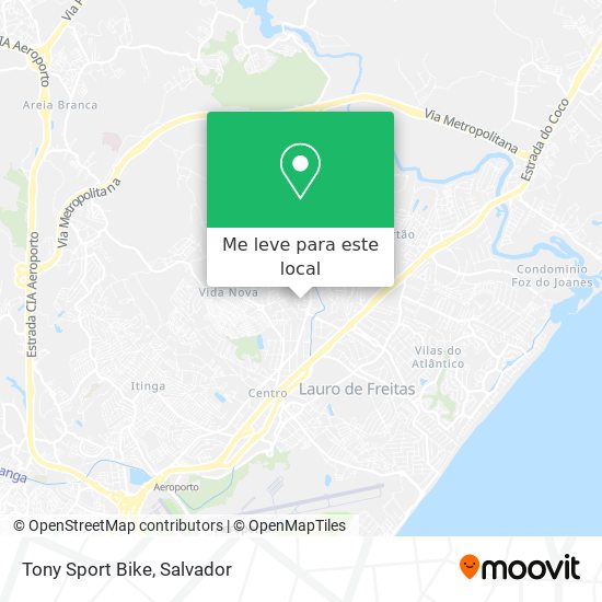 Tony Sport Bike mapa