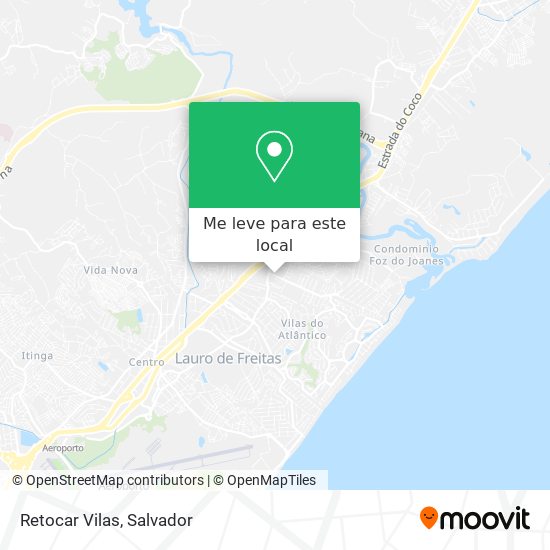 Retocar Vilas mapa