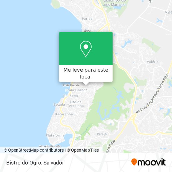 Bistro do Ogro mapa