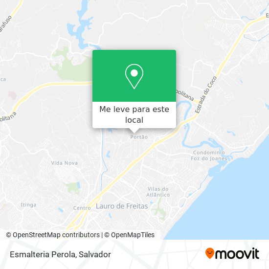 Esmalteria Perola mapa