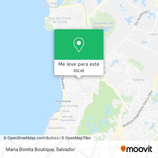 Maria Bonita Boutique mapa