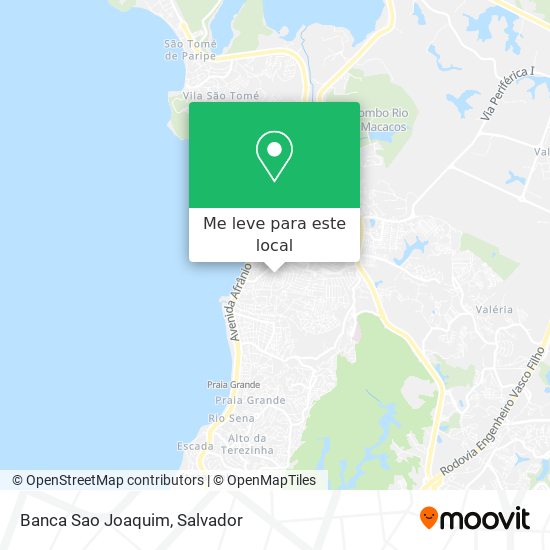 Banca Sao Joaquim mapa