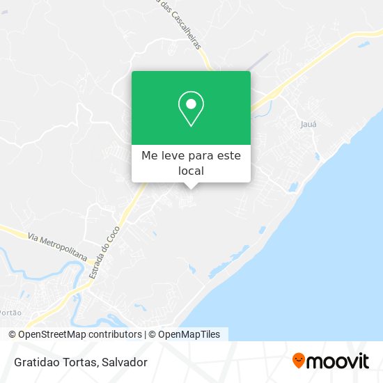 Gratidao Tortas mapa