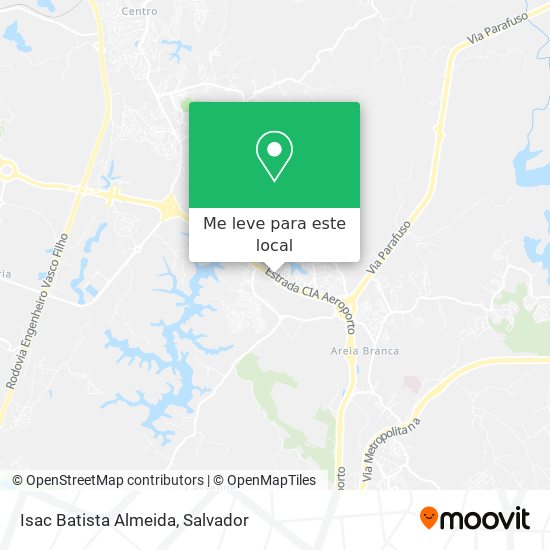 Isac Batista Almeida mapa