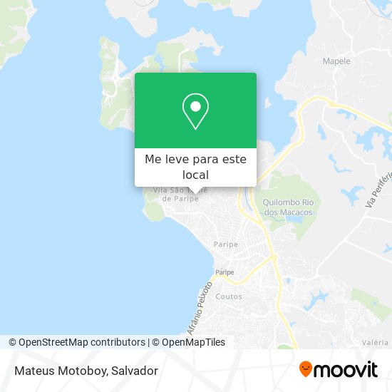 Mateus Motoboy mapa