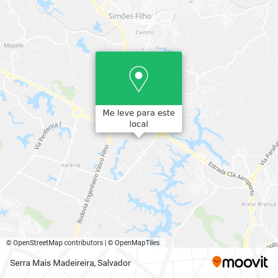 Serra Mais Madeireira mapa