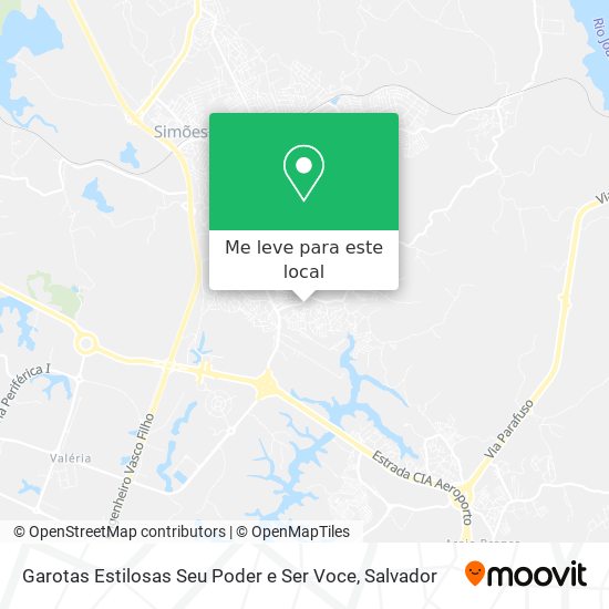 Garotas Estilosas Seu Poder e Ser Voce mapa