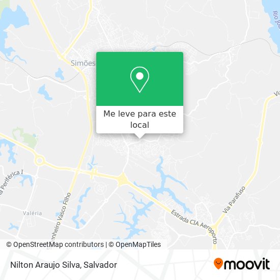 Nilton Araujo Silva mapa