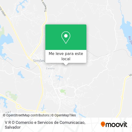 V R O Comercio e Servicos de Comunicacao mapa