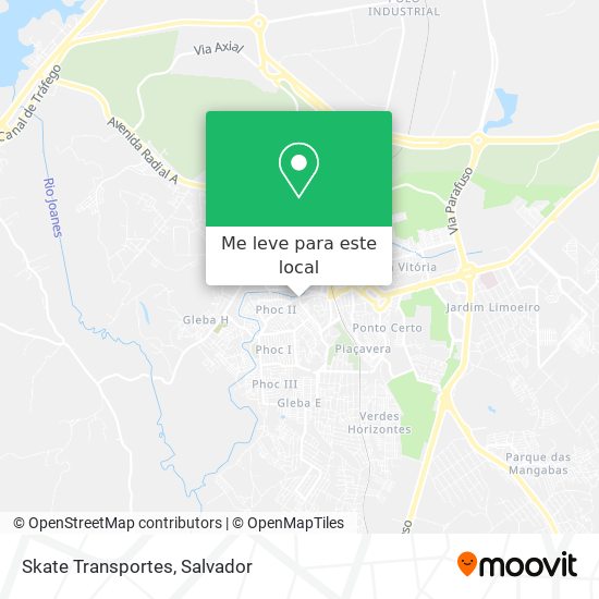 Skate Transportes mapa