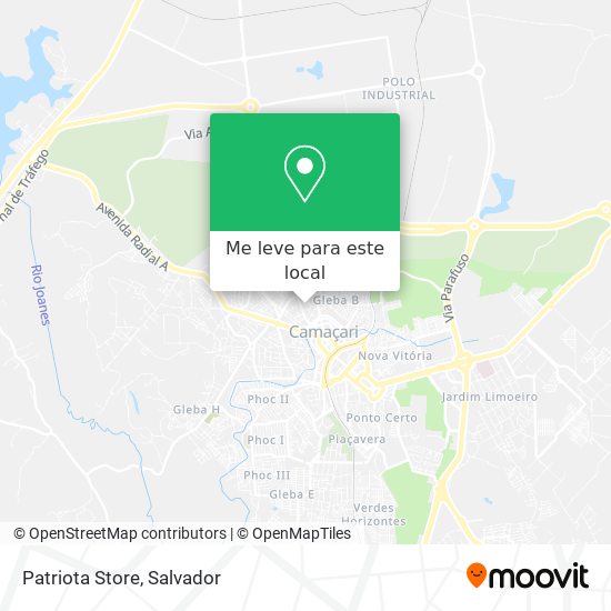 Patriota Store mapa