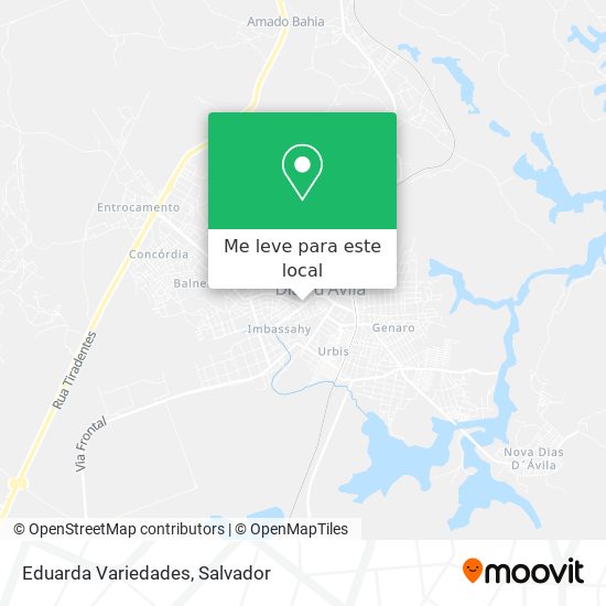 Eduarda Variedades mapa