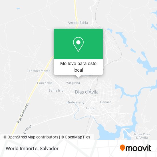 World Import's mapa