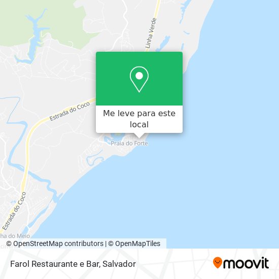 Farol Restaurante e Bar mapa