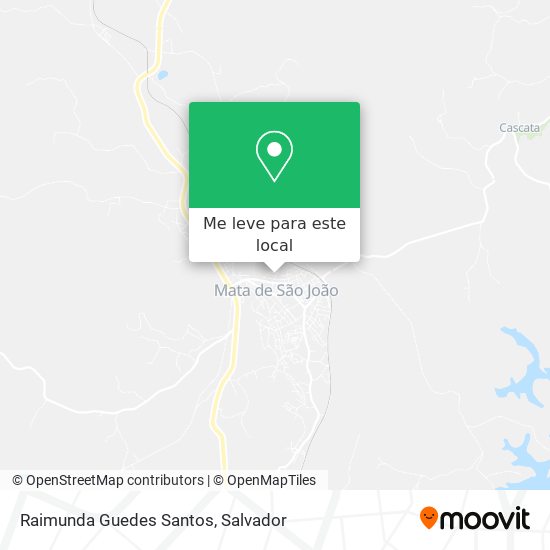 Raimunda Guedes Santos mapa