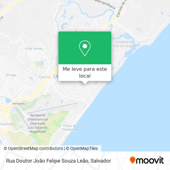 Rua Doutor João Felipe Souza Leão mapa