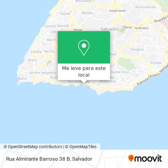 Rua Almirante Barroso 38 B mapa