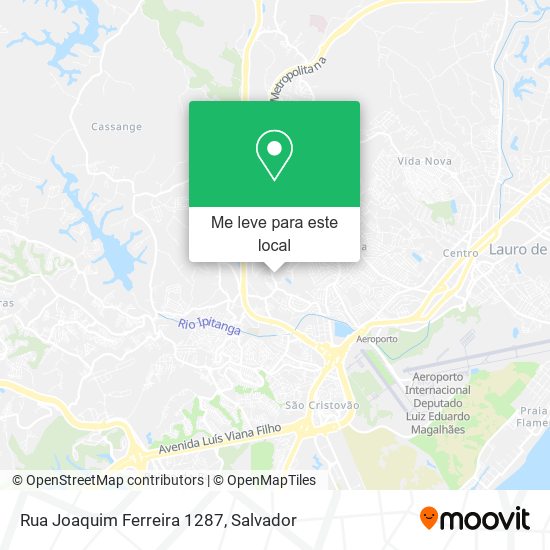 Rua Joaquim Ferreira 1287 mapa