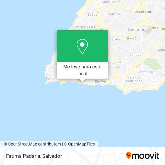 Fatima Padaria mapa