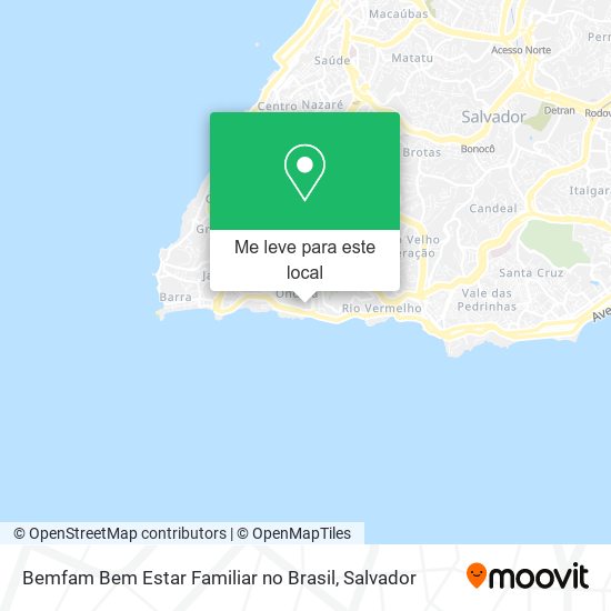 Bemfam Bem Estar Familiar no Brasil mapa