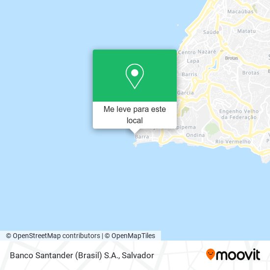 Banco Santander (Brasil) S.A. mapa