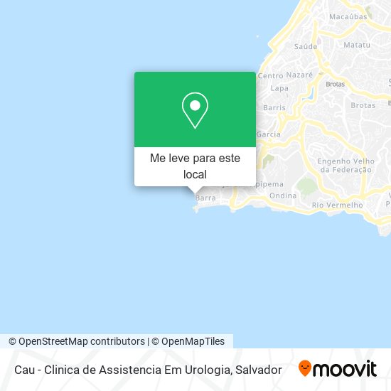 Cau - Clinica de Assistencia Em Urologia mapa