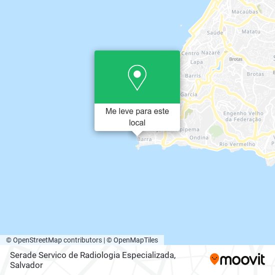 Serade Servico de Radiologia Especializada mapa