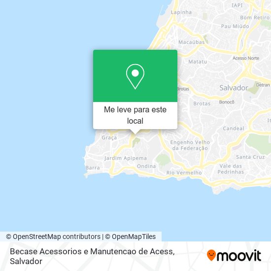 Becase Acessorios e Manutencao de Acess mapa