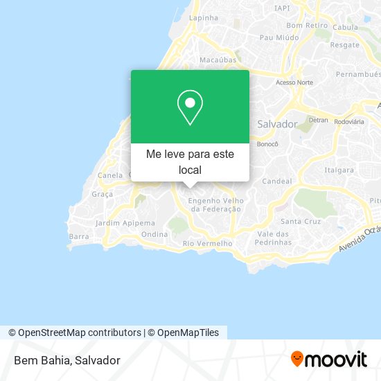 Bem Bahia mapa