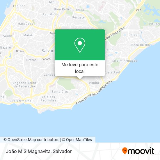 João M S Magnavita mapa