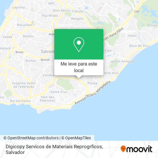 Digicopy Servicos de Materiais Reprogrficos mapa