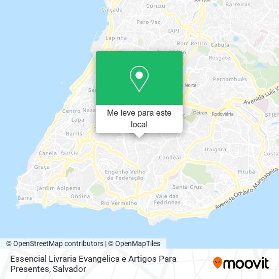 Essencial Livraria Evangelica e Artigos Para Presentes mapa