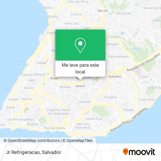 Jr Refrigeracao mapa