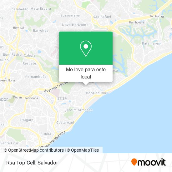 Rsa Top Cell mapa