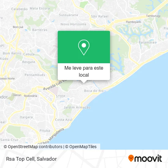 Rsa Top Cell mapa