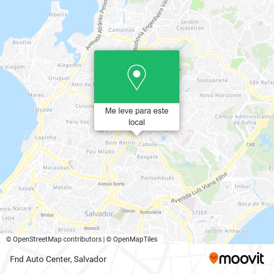 Fnd Auto Center mapa