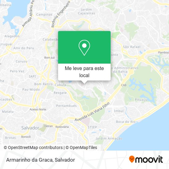 Armarinho da Graca mapa