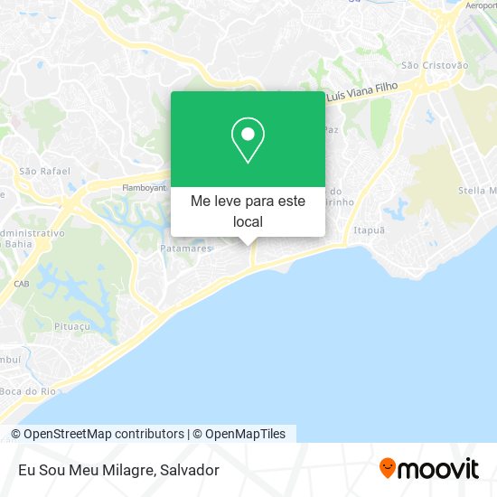 Eu Sou Meu Milagre mapa