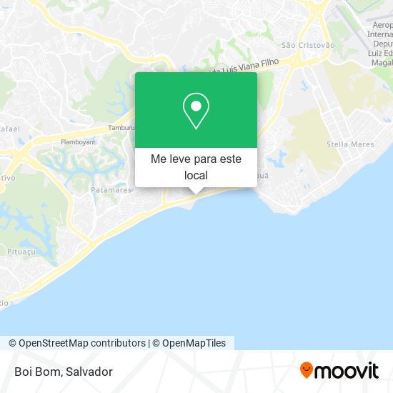 Boi Bom mapa